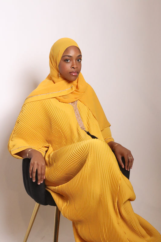 Yellow Abaya